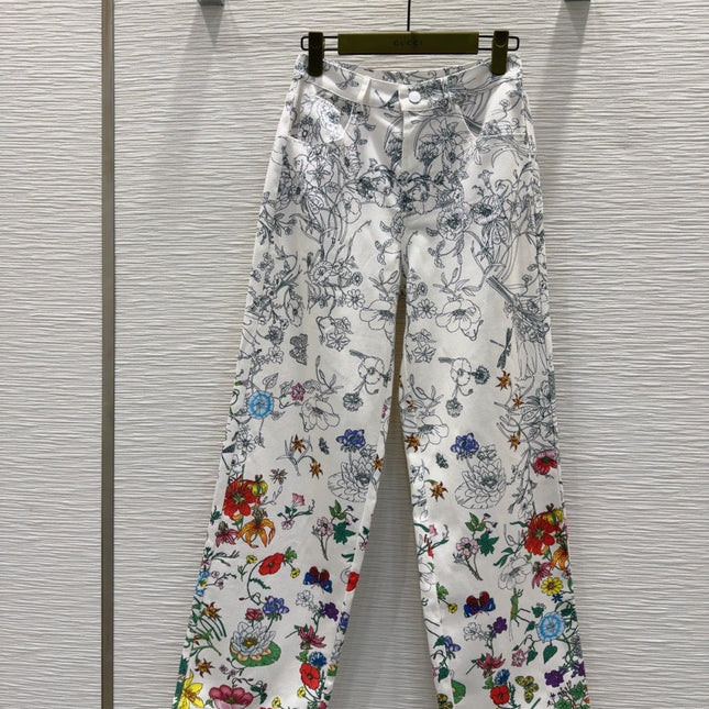 GUCCI STRAIGHT-LEG PANTS STYLE 89