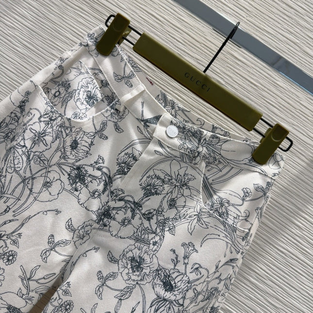 GUCCI STRAIGHT-LEG PANTS STYLE 89