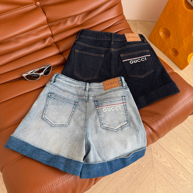 GUCCI DENIM SHORTS STYLE 124