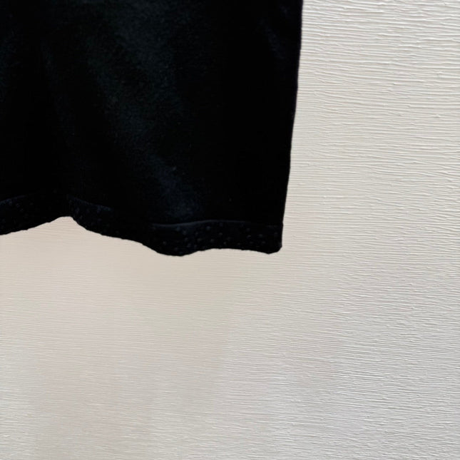 CC SHORT-SLEEVE CREW NECK KNIT TOP 267987