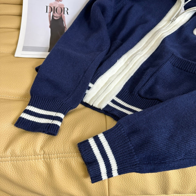 DIOR 25S HOODED FLEECE JACKET STYLE 119