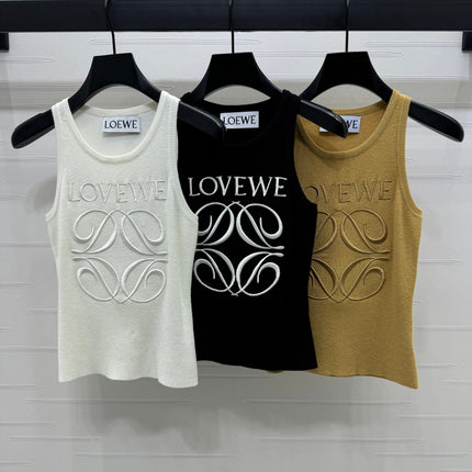 Loewe 25 Tank Top Wool with Tencel 232629