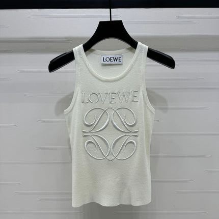 Loewe 25 Tank Top Wool with Tencel 232629