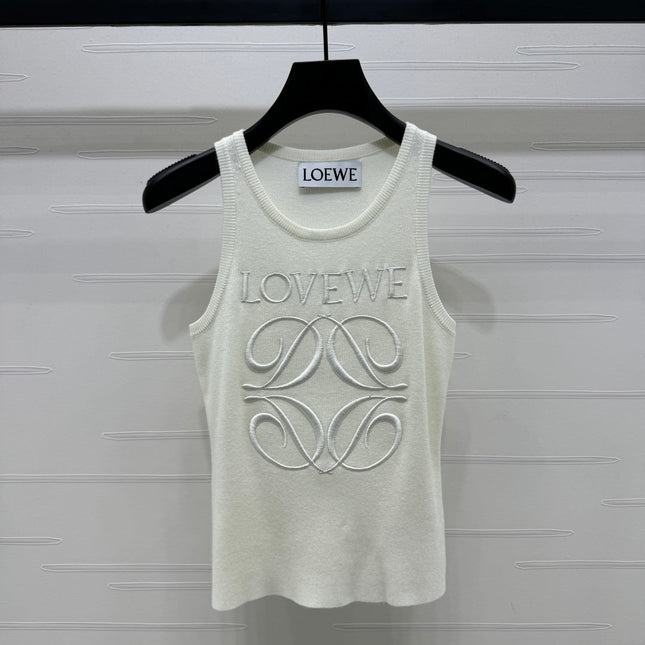 Loewe 25 Tank Top Wool with Tencel 232629