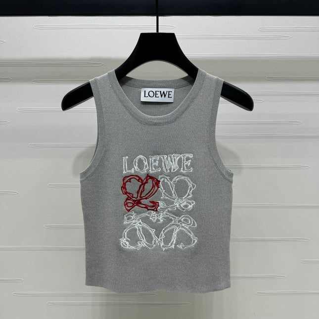 Loewe 25 Tank Top Wool with Tencel 232631
