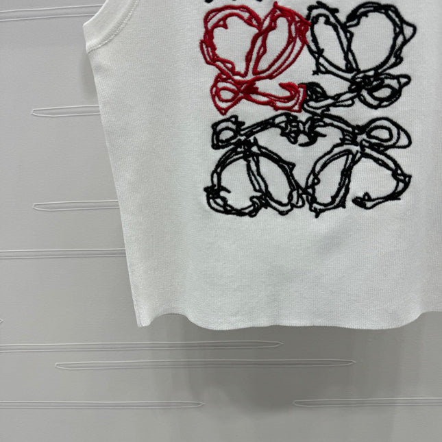 Loewe 25 Tank Top Wool with Tencel 232631