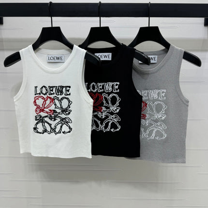 Loewe 25 Tank Top Wool with Tencel 232631