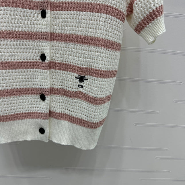 Dior 25 Short Sleeve Cardigan Wool 233494