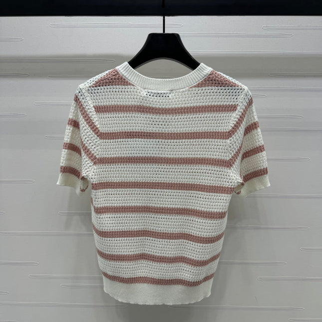 Dior 25 Short Sleeve Cardigan Wool 233494