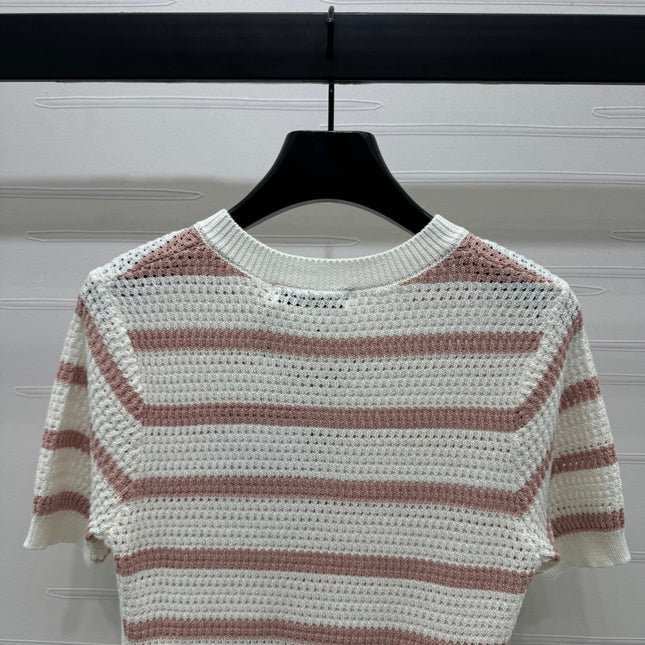 Dior 25 Short Sleeve Cardigan Wool 233494