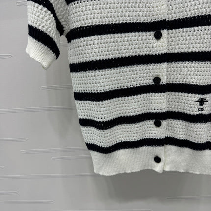Dior 25 Short Sleeve Cardigan Wool 233494
