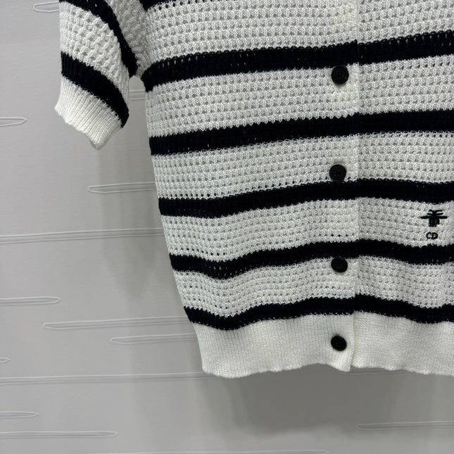 Dior 25 Short Sleeve Cardigan Wool 233494