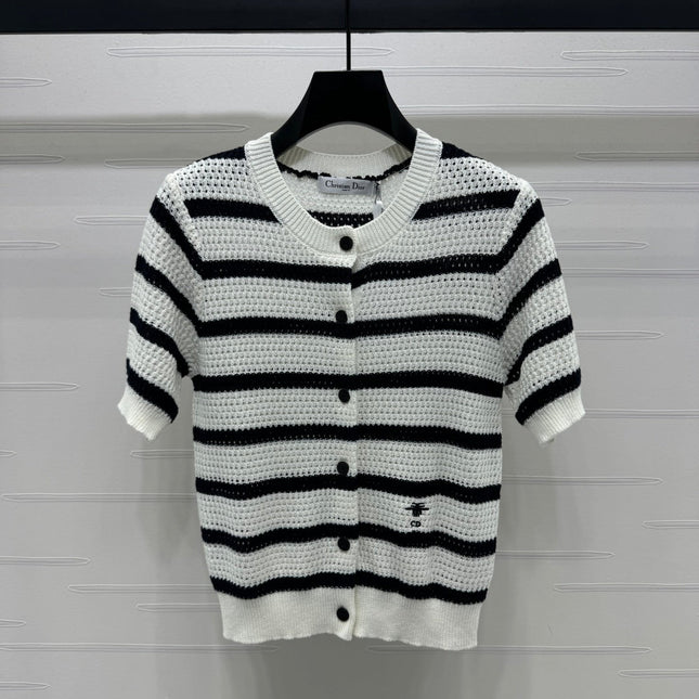 Dior 25 Short Sleeve Cardigan Wool 233494