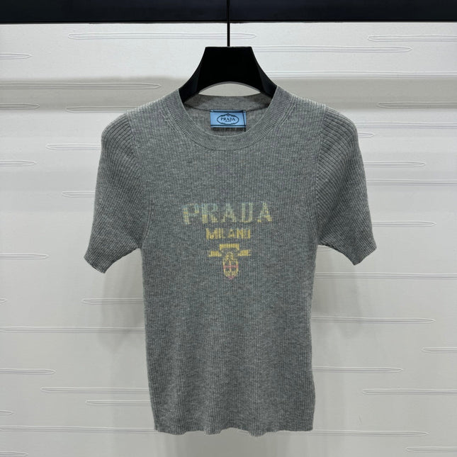 Prada 25 T-Shirt Wool with Acrylic 233531