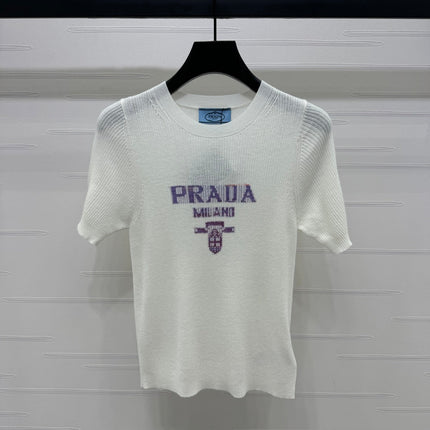 Prada 25 T-Shirt Wool with Acrylic 233531