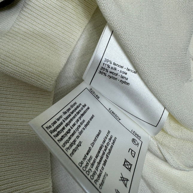 CHANEL SHORT-SLEEVE KNIT TOP 269465