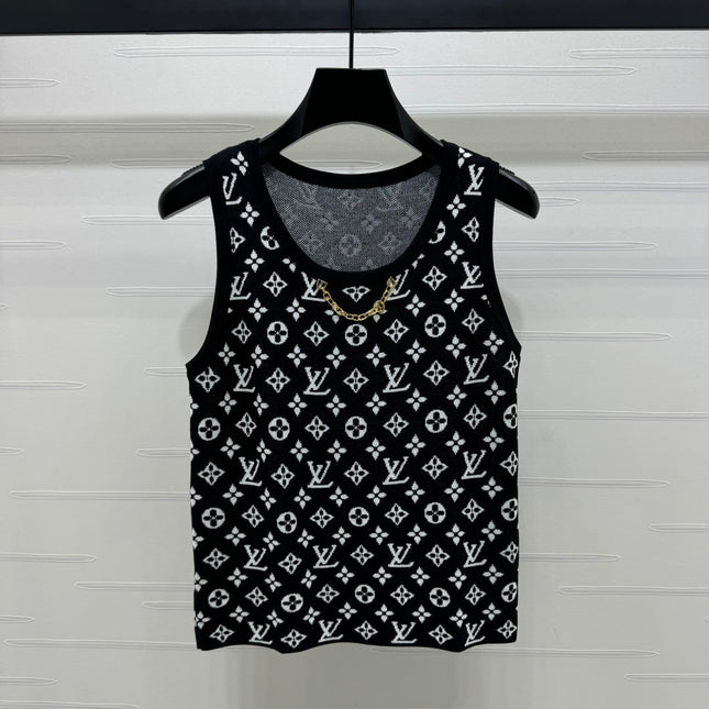 LV 25 Monogram Jacquard Tank Top