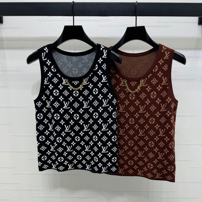 LV 25 Monogram Jacquard Tank Top