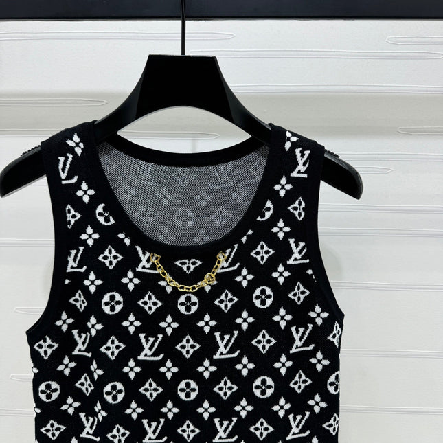 LV 25 Monogram Jacquard Tank Top