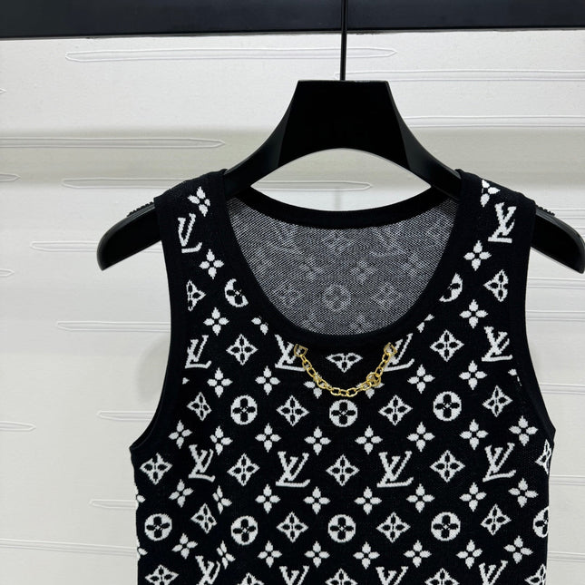 LV 25 Monogram Jacquard Tank Top