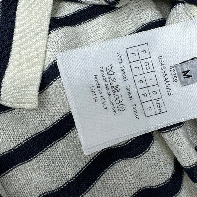 Dior 25 Striped Black White Tank Top