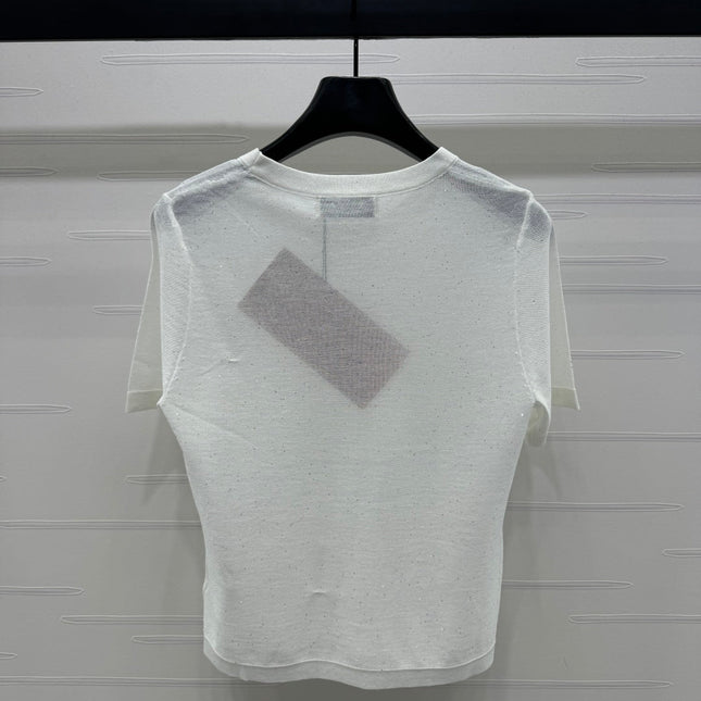 MIUMIU SHORT-SLEEVE T-SHIRT 269472