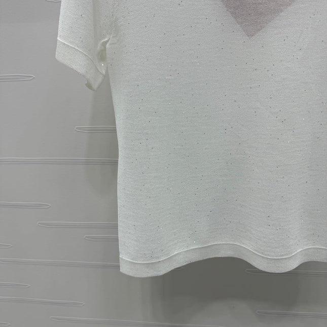 MIUMIU SHORT-SLEEVE T-SHIRT 269472
