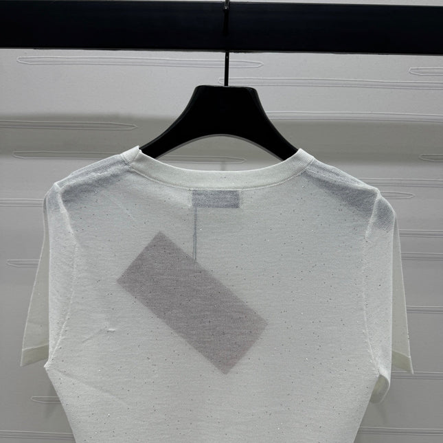 MIUMIU SHORT-SLEEVE T-SHIRT 269472