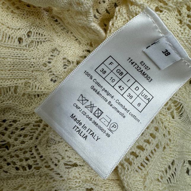 DIOR 25S 3D HAND KNIT CARDIGAN 264188