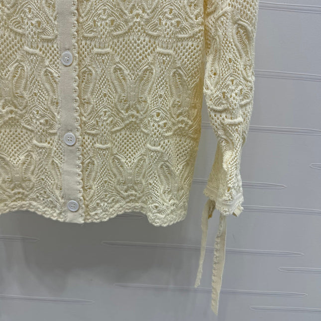 DIOR 25S 3D HAND KNIT CARDIGAN 264188