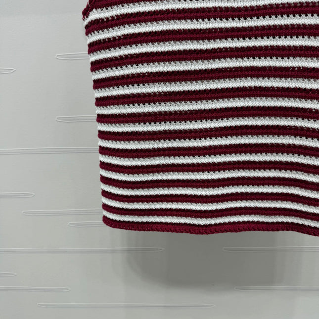 PRAD 25S STRIPED SWEATER 264183
