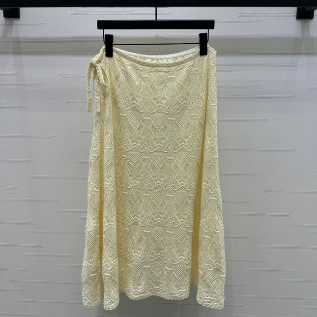 DIOR 25S HAND CROCHETED DRESS 264192