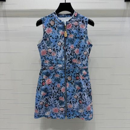 LV 25S ROUND NECK SLEEVELESS DRESS 264202