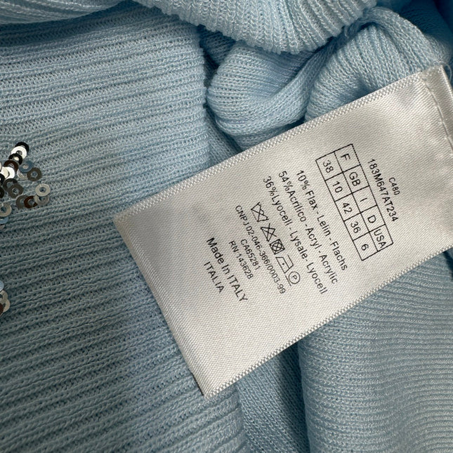 DIOR 25S RHINESTONE SWEATER 264084