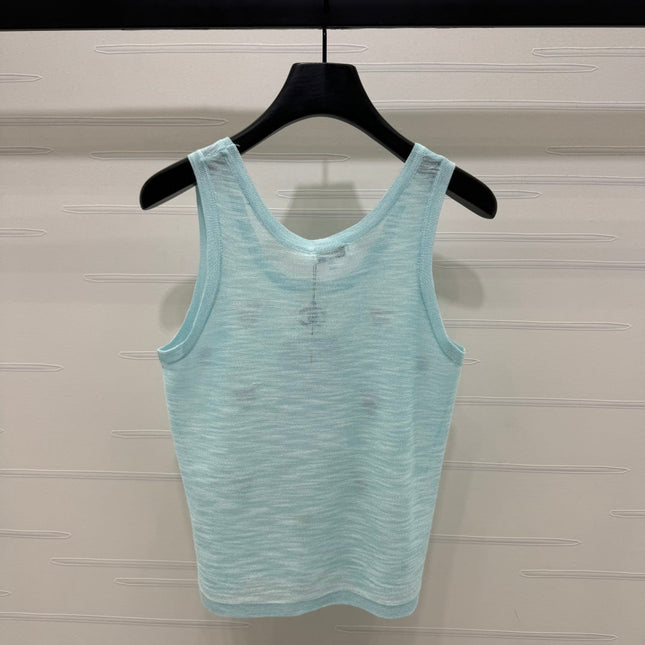 CHANEL 25S PATCHWORK TANK TOP 264144