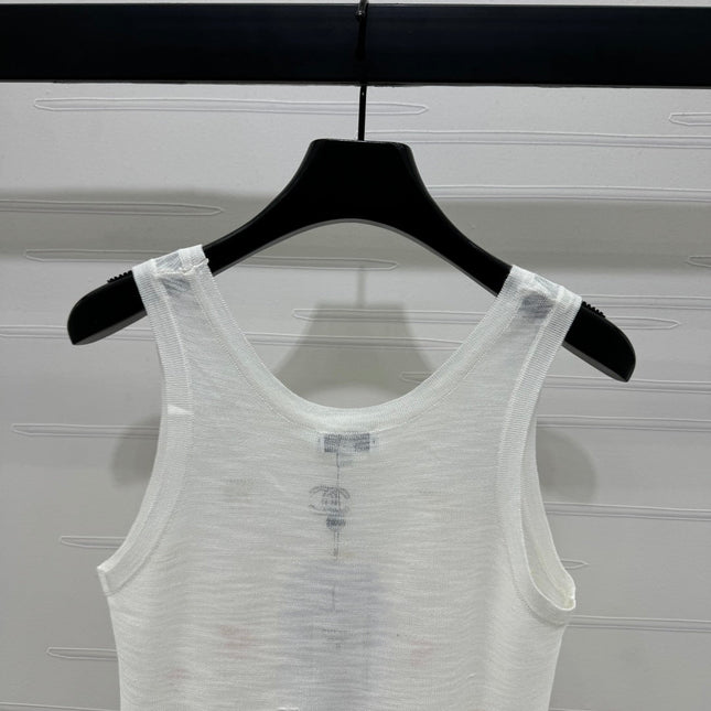 CHANEL 25S PATCHWORK TANK TOP 264142