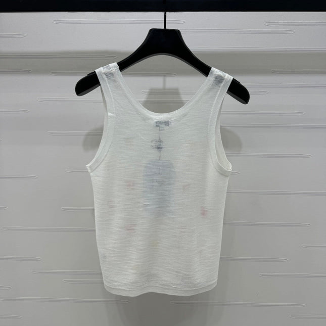 CHANEL 25S PATCHWORK TANK TOP 264142
