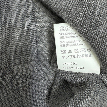 LOEWE 25S ROUND NECK KNITTED VEST WHITE 264068