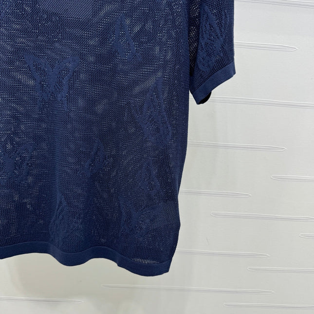 DIOR 25S BUTTERFLY WOVEN T-SHIRT 264064