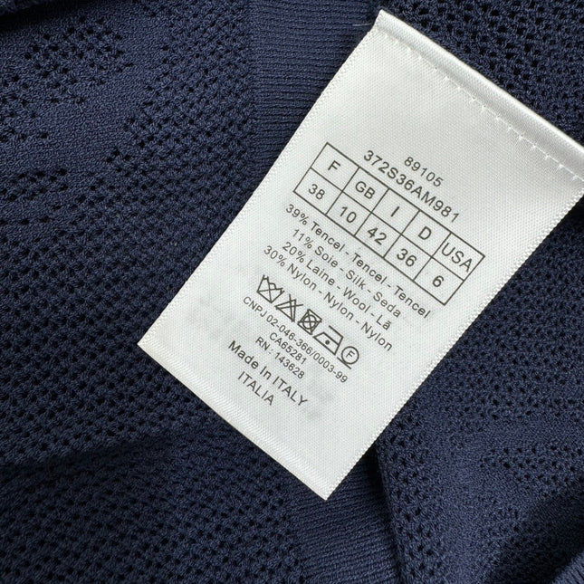 DIOR 25S BUTTERFLY WOVEN T-SHIRT 264064