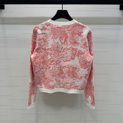 DIOR ROUND-NECK KNIT CARDIGAN 274878
