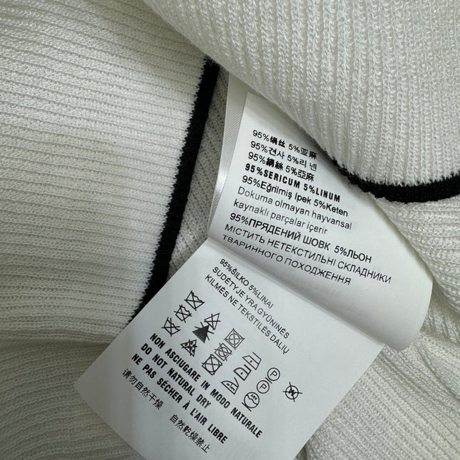 MIUMIU SHORT-SLEEVE KNIT POLO 269424