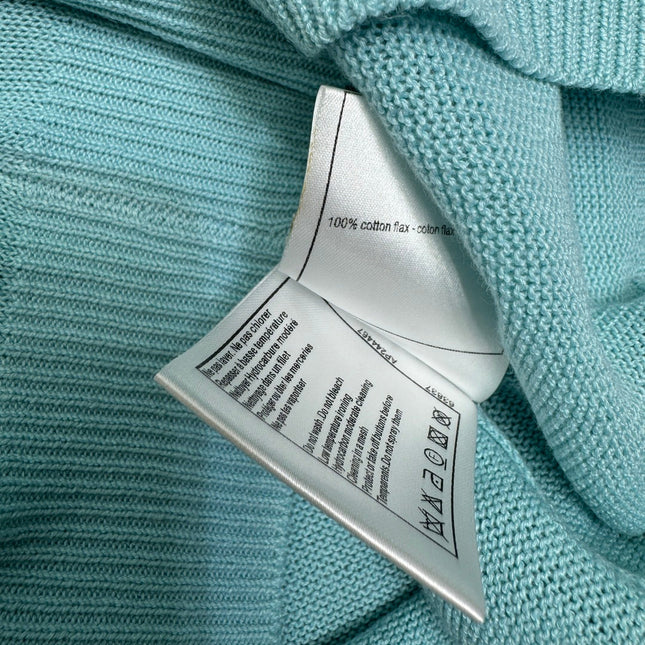 CHANEL SHORT-SLEEVE CREW NECK SWEATER 269417