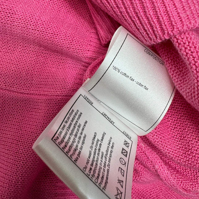 CHANEL SHORT-SLEEVE CREW NECK SWEATER 269418