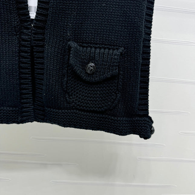 CHANEL CROPPED KNIT SWEATER 269386