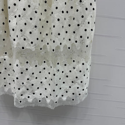 MIUMIU POLKA DOT SKIRT 269509