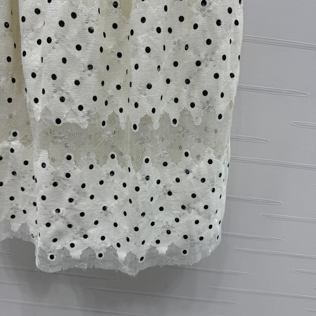 MIUMIU POLKA DOT SKIRT 269509