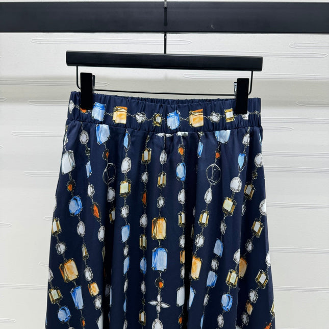 LV PRINTED SKIRT 269524