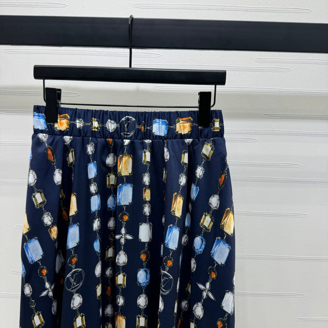 LV PRINTED SKIRT 269524