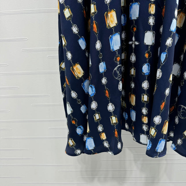 LV PRINTED SKIRT 269524